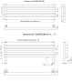 Трубчатый радиатор QUADRUM 40 H 300-2, (базовое исполнение)