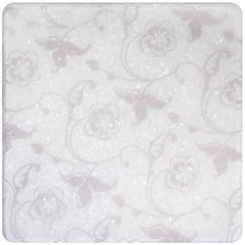 Натуральный мрамор, WHITE MOTIF №2 10x10, Marble Натуральный мрамор, WHITE MOTIF №2 10x10, Marble