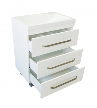 Комплект мебели Monaco 60 напольный 3 ящика (ШхГхВ) 598х476х760