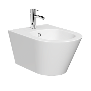 Биде подвесной, Avva Белый матовый Биде подвесной, Avva Белый матовый