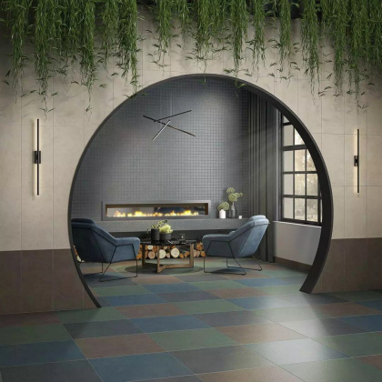 Керамогранит DD173300R Про Чементо синий темный (40,2см*40,2см*8мм) (10шт/1,62м2) матовый, м2