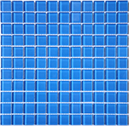 Мозаика Bonaparte Стеклянная Royal blue 30х30 см