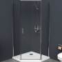 Душевой уголок BelBagno UNO-195-P-1-100-C-Cr