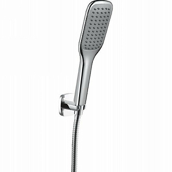 CITY-F-KD-01 Ручной душ со шлангом и держателем, хром CITY-F-KD-01 Ручной душ со шлангом и держателем, хром