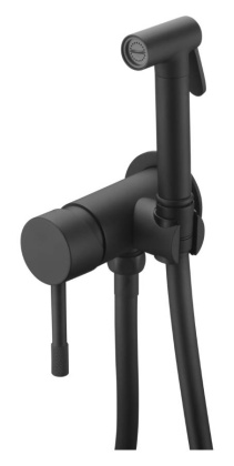 Смеситель гигиенический, Uno. Black