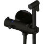 Гигиенический душ с термостатом Rose R915H, черный