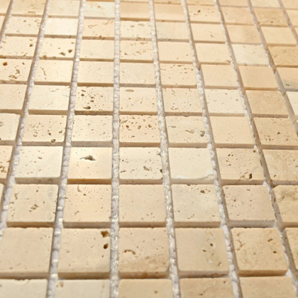 Мозаика натуральный камень Florence (Pol) (чип 1,5*1,5), 30,5*30,5 (25шт/2,33м2), м2 Мозаика натуральный камень Florence (Pol) (чип 1,5*1,5), 30,5*30,5 (25шт/2,33м2), м2