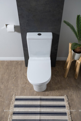 Сливной бачок Aquanet Nova-C2 BL-101N-TPT-A