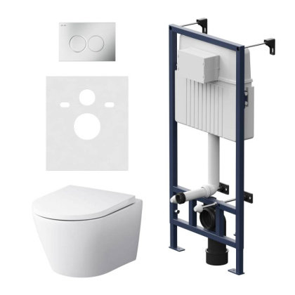 IS70131.741701 Инсталляция с клавишей ProC L мат Хром с подвесным унитазом Sense FlashClean с сид м/лифт IS70131.741701 Инсталляция с клавишей ProC L мат Хром с подвесным унитазом Sense FlashClean с сид м/лифт