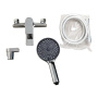MARINO Смеситель для ванны и душа в комплекте с ручным душем, шлангом и держателем, хром MARINO-VASM-CRM