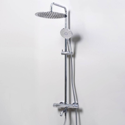 A18801 Thermo Душевой комплект с термостатическим смесителем Wasserkraft