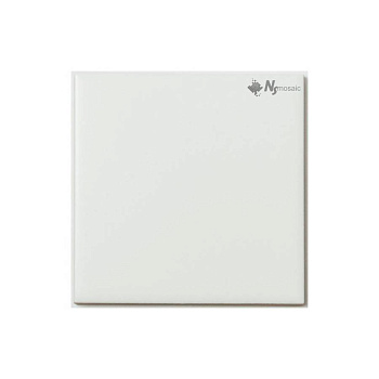 Мозаика FK-102M керамика матовая (100*100) белая
