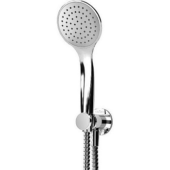 CZR-B-KD-M-01 Ручной душ металлический, однопозиционный со штуцером-держателем, шланг 175 см, исполнение хром CZR-B-KD-M-01 Ручной душ металлический, однопозиционный со штуцером-держателем, шланг 175 см, исполнение хром