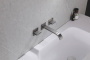 Смеситель ABBER Wasserfall AF8612NG для раковины скрытого монтажа, никель Смеситель ABBER Wasserfall AF8612NG для раковины скрытого монтажа, никель
