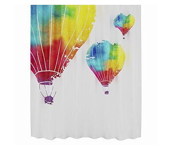 Шторка для ванной Rossel, 180х200 см, белая, SC-57102