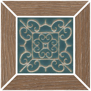 Вставка Тровазо наборный карамельный матовый 13x13x0,9