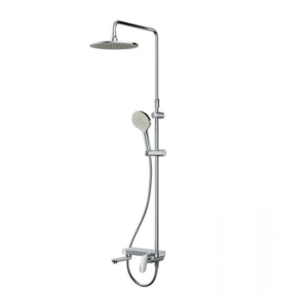 Акриловая ванна Like 150x70 с каркасом и шторкой на б/в W80BS-100-140CT + ДС Like F0780700