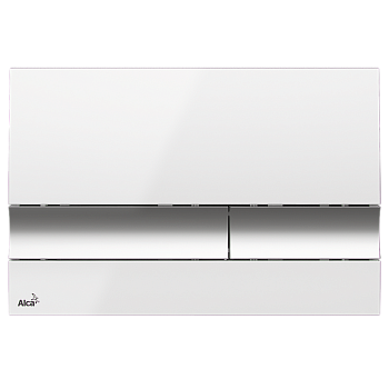 Кнопка управления для скрытых систем инсталляции, белый/xром-глянец Кнопка управления для скрытых систем инсталляции, белый/xром-глянец