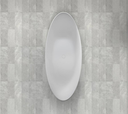 Ванна из литьевого мрамора Abber Stein 180х80 AS9633