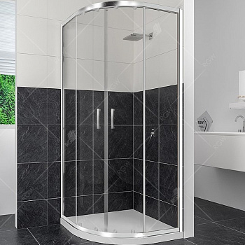 Душевой уголок RGW Classic CL-53 80х80 06095388-11 профиль Хром стекло прозрачное