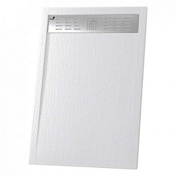 Душевой поддон RGW STМ-168W 80 x 160 см, прямоугольный, из искусственного камня, белый, 14202816-01