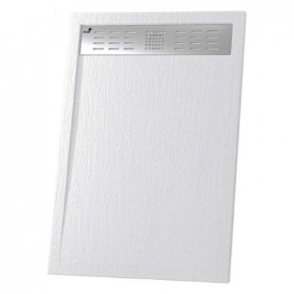 Душевой поддон RGW STМ-168W 80 x 160 см, прямоугольный, из искусственного камня, белый, 14202816-01