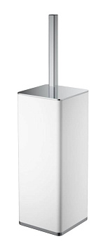 Ерш напольный квадратный белый-хром 10949-W-CR Boheme