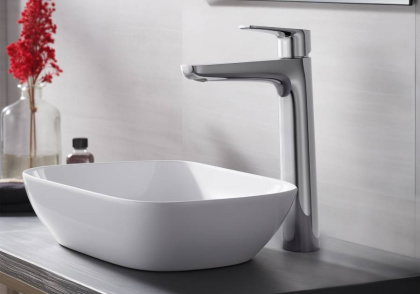 Смеситель для раковины 230, без донного клапана AQUATEK AQ1104CR БЕТТА