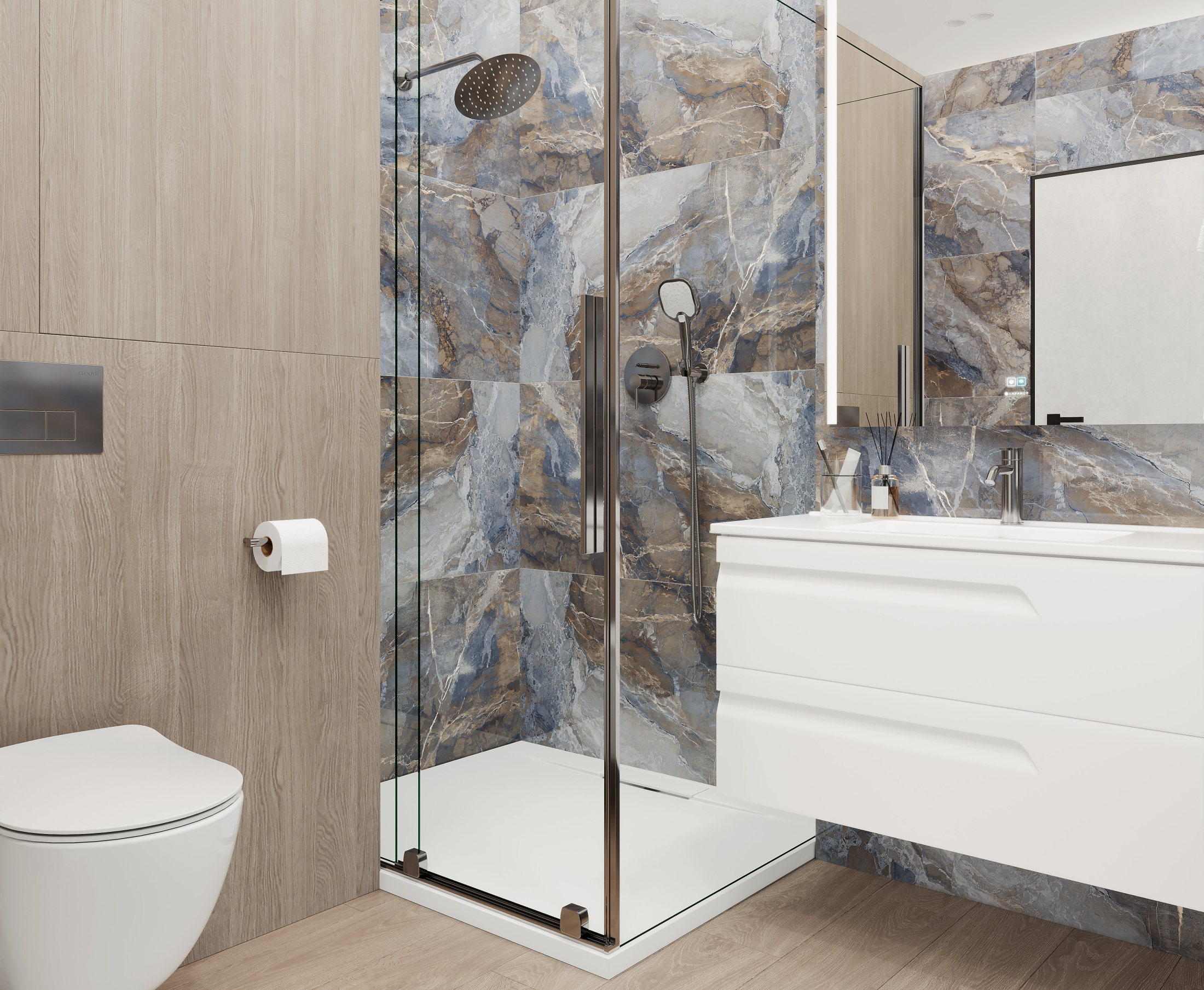 Ocean Elfish Керамогранит синий 60х120 Полированный Ocean Elfish Керамогранит синий 60х120 Полированный