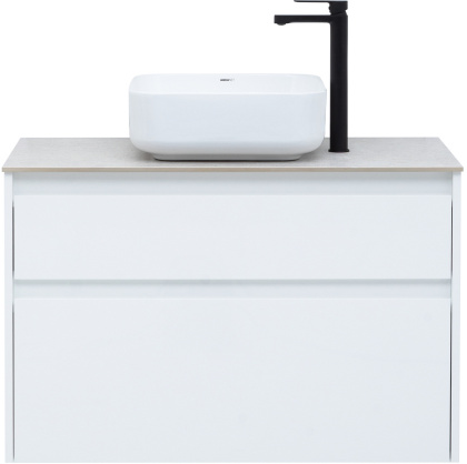 Тумба под раковину Aquanet Nova Lite 90 белый (2 ящика)