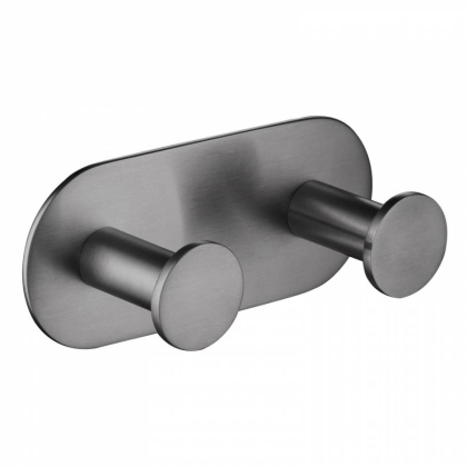 Вешалка на 2 крючка Timo Saona 13014/18 черное золото