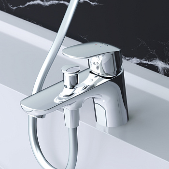 Смеситель Для ванны и душа для установки на борт ванны F8010232 Like Смеситель Для ванны и душа для установки на борт ванны F8010232 Like