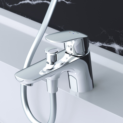 Смеситель Для ванны и душа для установки на борт ванны F8010232 Like Смеситель Для ванны и душа для установки на борт ванны F8010232 Like