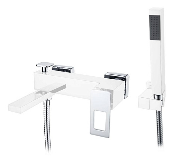 Смеситель для ванны QChromeChrome_Комплект