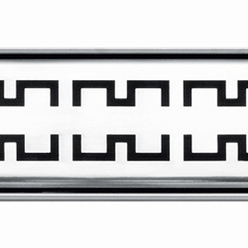 Декоративная решетка TECEdrainline "royal", нержавеющая сталь, глянец  для душевого канала, прямая 700