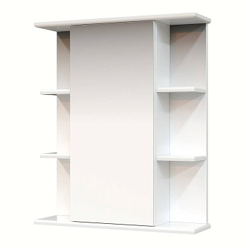 Шкаф-зеркало Onika Глория 60 белый, универсальный