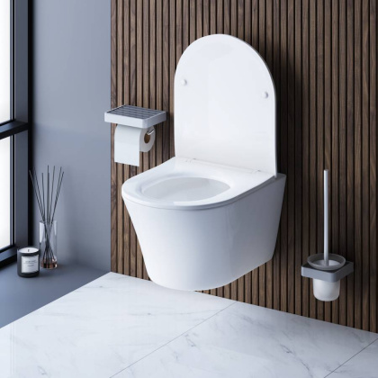 DX35C1700SC Skyline унитаз подвесной безободковый с сиденьем микролифт