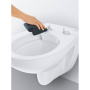 Сиденье для унитаза с микролифтом, GROHE Bau Ceramic, 5,4х45,9 см, белое, 39493000