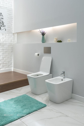 Биде напольное Aquanet Tavr 2.0 B1 LX-1062