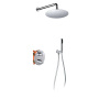 Душевой комплект VSFW-101TCH термостатический встраиваемый, двухрежимный, хром