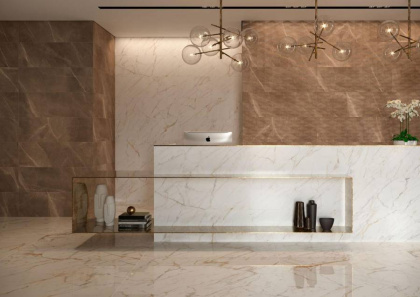 Плитка M6SZ  Allmarble Wall Statuario Lux 40х120