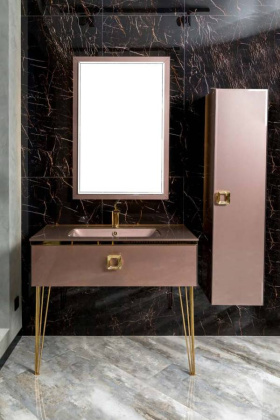 Консоль LUCIDO 100 см Лиловый 303905 770-100-PU Boheme