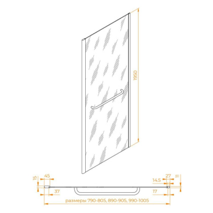 Боковая панель RGW Z-060-2, RGW 352206208-11