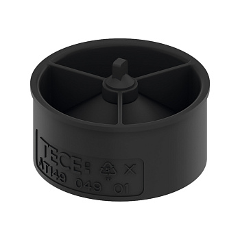 Стакан с мембраной для сифона «низкий» TECEdrainline