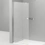 LIBERTA-L-1-125-120-C-Cr Душевая перегородка с односторонним входом 1250x1200x1950 мм