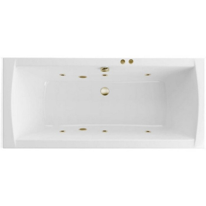 Ванна EXCELLENT Aquaria Lux 180x80 "SOFT" (бронза)