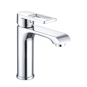 Смеситель для раковины латунь, хром S9301