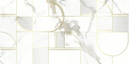 Декор 18-03-00-3608-1 Laurel белый (60см*30см*9мм) (5шт/0,9м2), шт