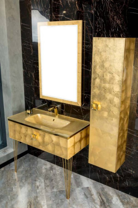 Столешница стекло 80см моноблок Поталь Столешница стекло 80см моноблок Поталь