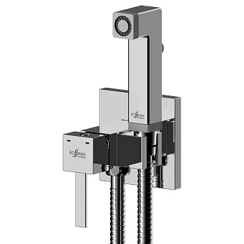 Смеситель Rossinka X25-53 с гигиеническим душем встраиваемый Смеситель Rossinka X25-53 с гигиеническим душем встраиваемый